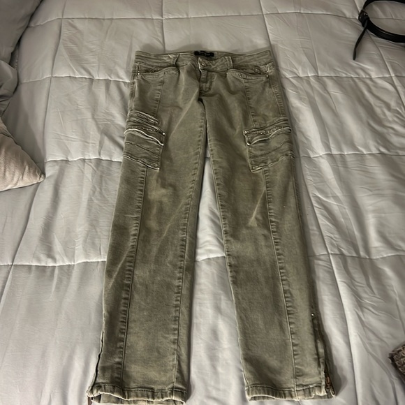 White House Black Market Denim - Green White House